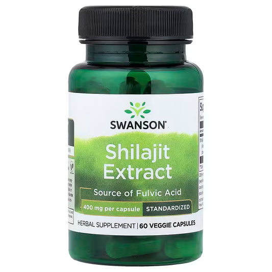 Swnson`s - Shilajit Extract, 400mg - 60 vcaps