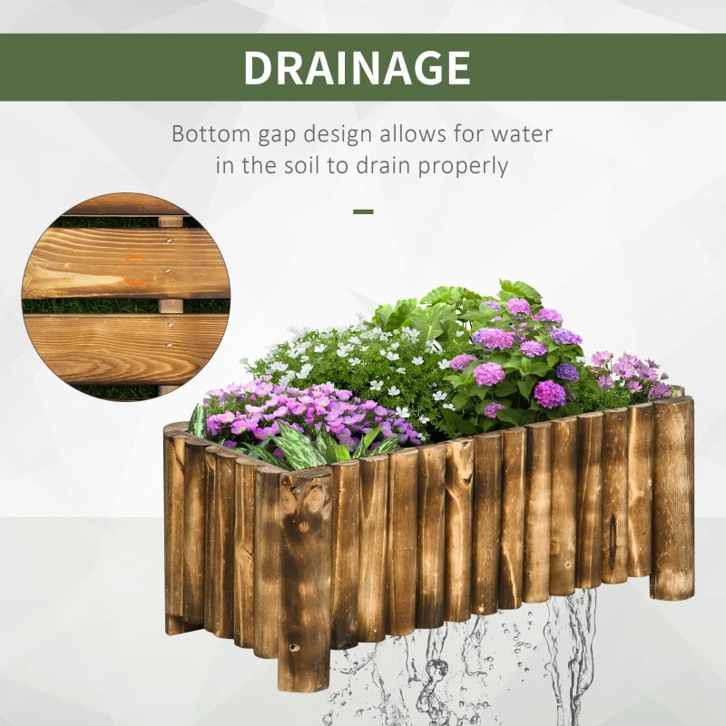 planter box with good drainage 