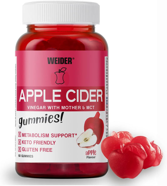 Weider - Apple Cider Vinegar - 50 gummies - Apple