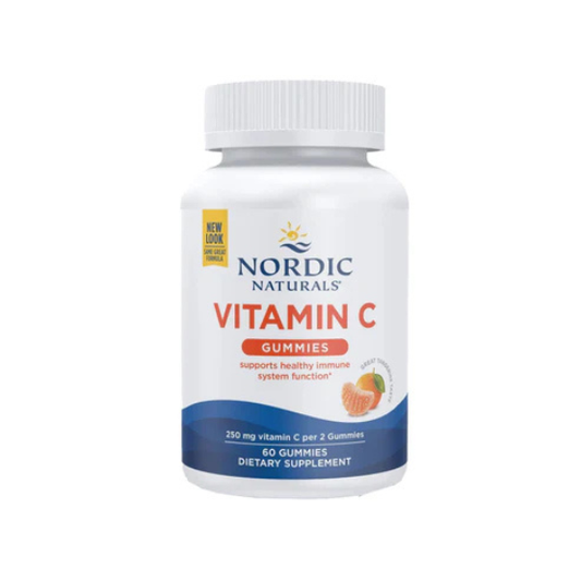 Nordic Naturals - Vitamin C Extra Strength 60 Gummies, Tangerine