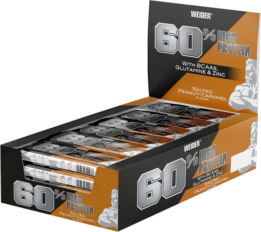 24 High Protein Bars - 45g - Weider