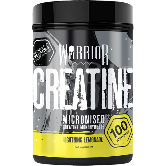 lightning lemonade flavour of Warrior Creatine 500g 