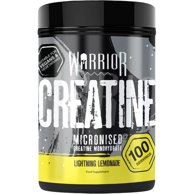 lightning lemonade flavour of Warrior Creatine 500g 