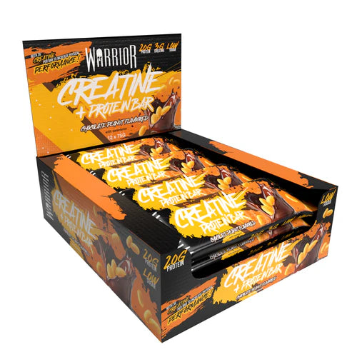 Warrior - Creatine Protein Bar,  12 x 75g