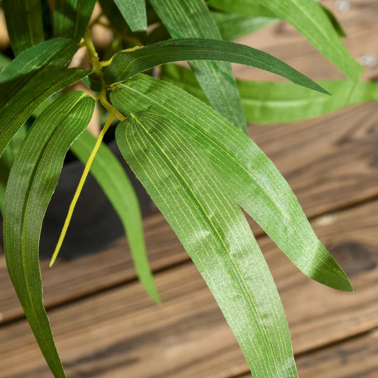 fake plant leaves of bamboo style for home or garden or office