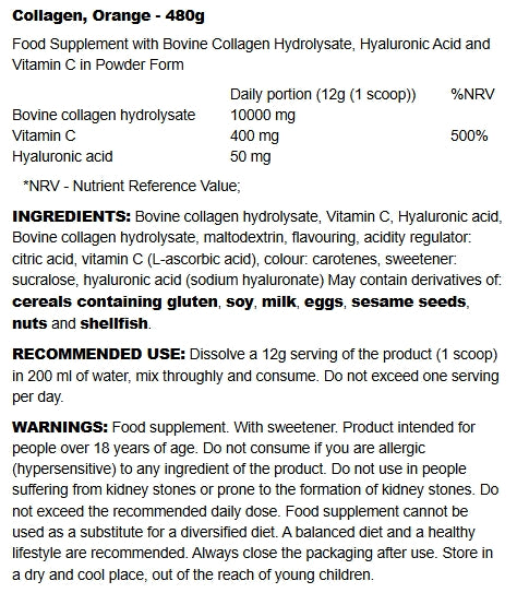 All Nutrition - Collagen - 480g