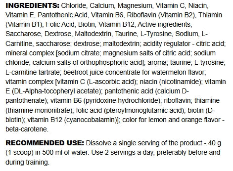 Endurance Isotonic Sport - 1kg - Trec Nutrition