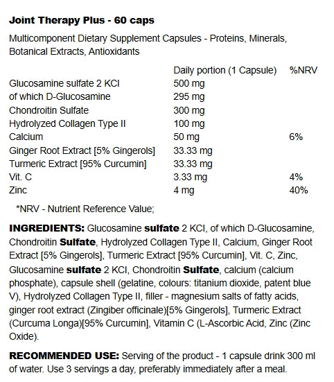 Joint Therapy Plus - 120 caps