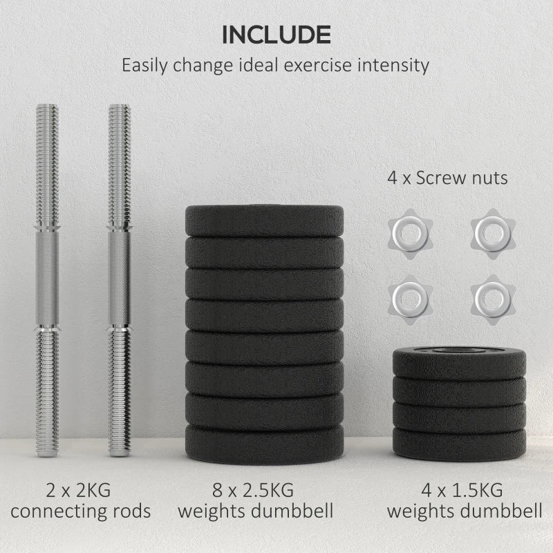no gym membership no problem, achieve most fitness goals with these adjustable dumbbells and give your health, fitness, wellbeing and or lifestyle journey a much needed investment, get that workout in at any time you want as they are easy to clean store and use in the home, bedroom, living room, garden or office and much more. whether  you have 10min or 2hours the varying weight are great to use in many situations if you are busy or have plenty of time.  
