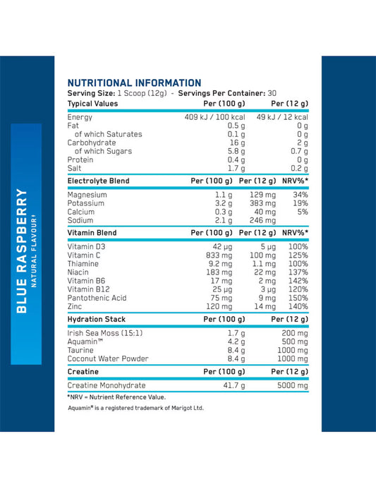 Applied Nutrition`s Creatine + Hydration - 360 grams