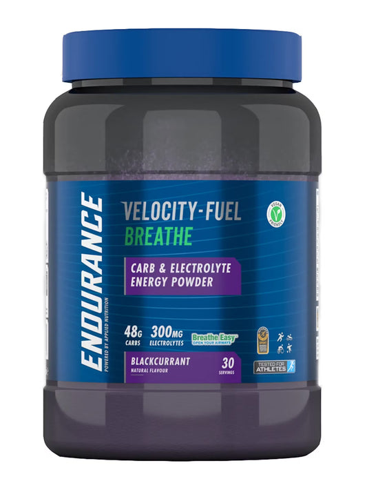 1.5kg Endurance Breathe Blackcurrant - Applied Nutrition (Carb & Electrolyte Energy Powder with Breathe Easy)