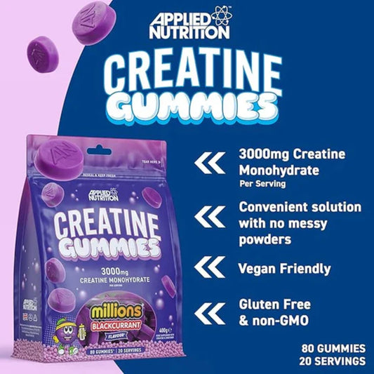 Applied Nutrition - Creatine Gummies - 80