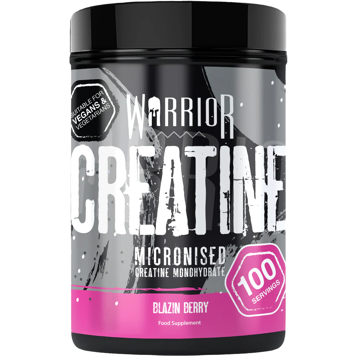 Warrior Creatine 500g savage strawberry flavour 