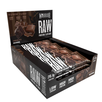 Warrior Raw Protein Flapjacks Box of 12