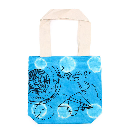 Tye-Dye Cotton Tote Bag