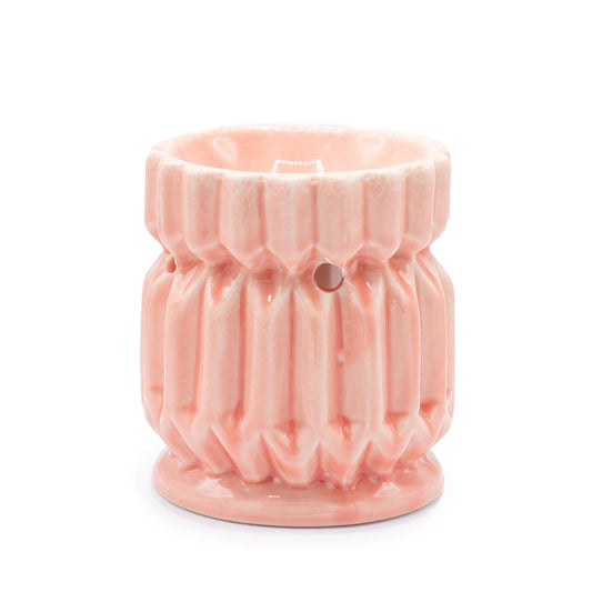 Pink Geometric Oil Burner