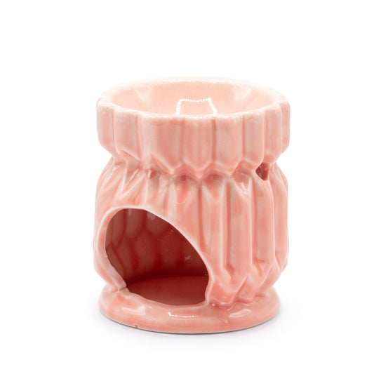 Pink Geometric Oil Burner