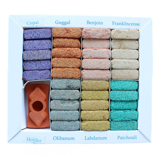 Wild Wilder West - 70 Incense Smudge Bricks & Burner Set