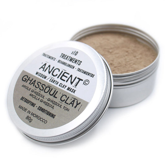 Ghassoul Clay 80g (Hair, Skin & Face Mask)