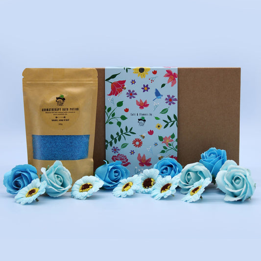 Wild Hare Salt & Flowers - Total Unwind Gift Set