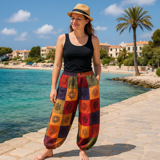 Block Designs Lounge Pants - Multi Colour S/M