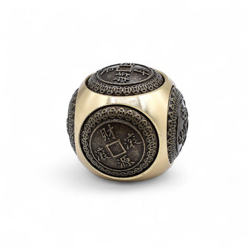 Feng Shui Fortune Wealth Dice - Rounded