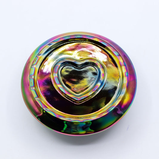 Palo Santo Stick & Smudge/Incense Stick Holder - Mandala - Metalic Rainbow