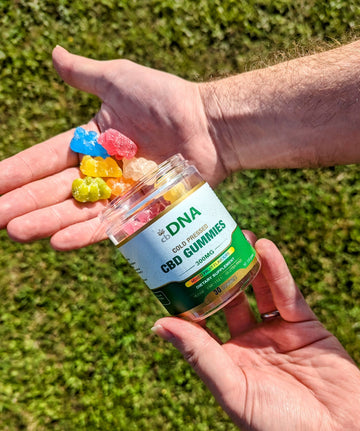 cbd gummies open in hand 