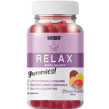 Relax, Citrus Punch Gummies - 40