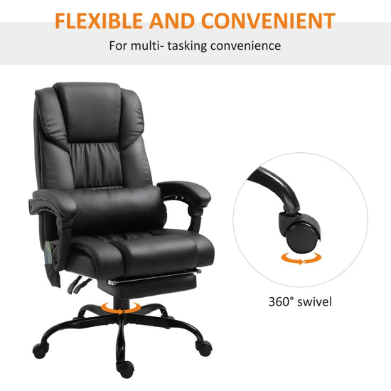 great comfy massage chair to go with the desk, this can promote more work as you will be less in pain and be able to adjust your seating position to your liking and even get a massage to keep the body top up on movement or pain. combined with the desk the health, fitness, wellbeing and lifestyle befits of the bundle are endless and can take it further as your mental wellbeing will also be better with a optimal working environment 

great for the office, bedroom, gaming and more. 
