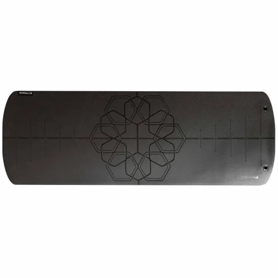 Our brand new Physical Yoga Mat is now available

Optimum mat thickness for impact absorption and comfort
Built in NFC technology directing users with smart devices to an extensive online exercise library
Texture on rear for maximum grip
Moisture absorbing top layer for maximum hand / foot grip in all conditions
Practical centre posture alignment strip
Innovative horizontal alignment marks
Eyelets fixed at 40cm apart