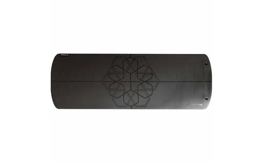 Our brand new Physical Yoga Mat is now available

Optimum mat thickness for impact absorption and comfort
Built in NFC technology directing users with smart devices to an extensive online exercise library
Texture on rear for maximum grip
Moisture absorbing top layer for maximum hand / foot grip in all conditions
Practical centre posture alignment strip
Innovative horizontal alignment marks
Eyelets fixed at 40cm apart