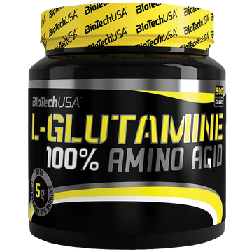 100% L-Glutamine - Unflavoured - 500 grams - BiotechUSA