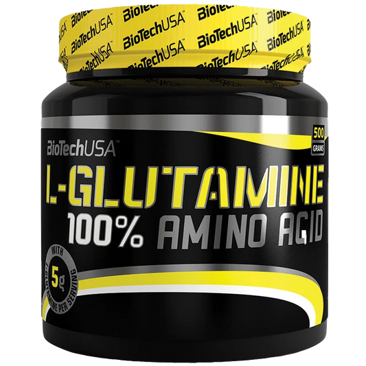 100% L-Glutamine - Unflavoured - 500 grams - BiotechUSA