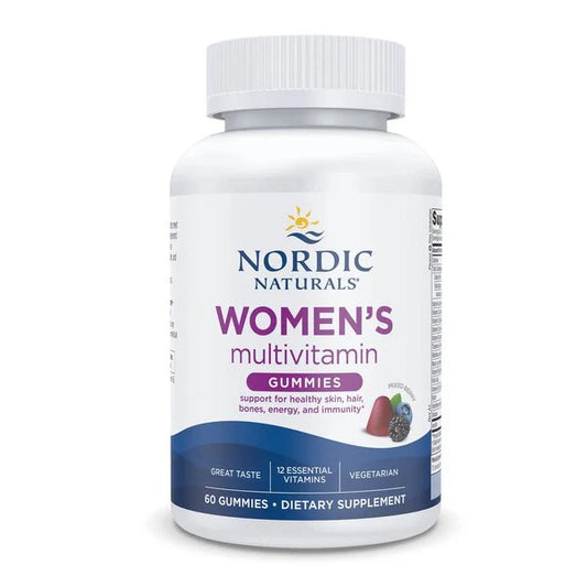 60 Women's Multivitamin Gummies - Nordic Naturals (Mixed Berry)
