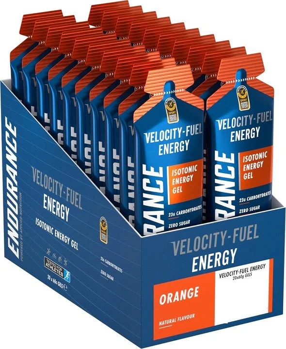 orange 20 x 60g  Endurance Energy Isotonic Energy Gel
