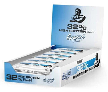 Protein Bar - Weider - (12x60g) coconut flavour option 