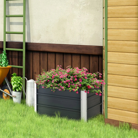 planter box in a garden 