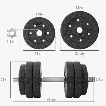 Double Weight Set (3 kettlebells & adjustable dumbbells)