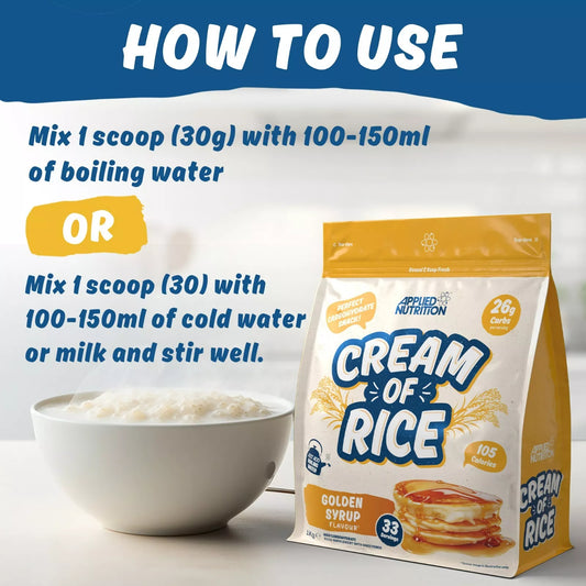 Cream of Rice - 2kg (Applied Nutrition)