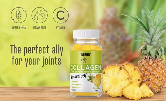 Collagen Pineapple Flavour 50 Gummies From Weider