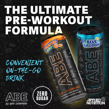 Applied Nutrition`s ABE Energy Performance Cans - 12 x 330 ml.