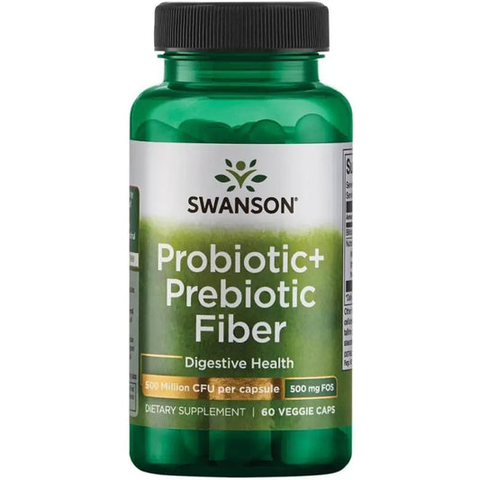 Probiotic+ Prebiotic Fiber - 60 vcaps