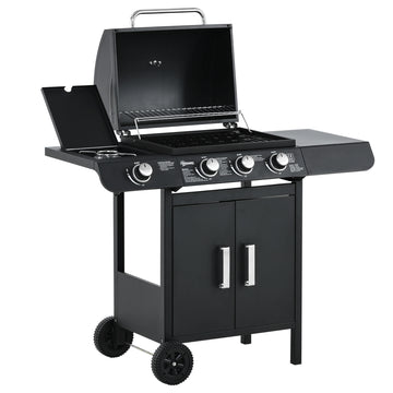 Gas Barbecue Grill, BBQ 3 in 1.