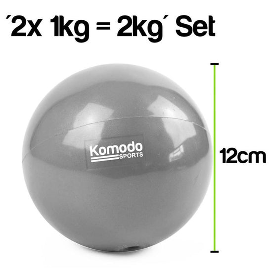 size and weight of toning balls