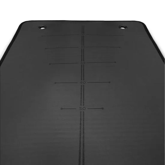 The Physical Performance Pilates Mat has the perfect dynamic thickness (10mm) to reduce pressure on the joints during your pilates workout. It also features positional markings – a central postural guide, plus horizontal alignment markings for the hands and feet – to assist with your body’s positioning during the various exercises.